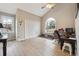 Spacious bedroom featuring hardwood floors, a ceiling fan, large windows and a closet at 1291 Marcelle Heights Pl, Norcross, GA 30093