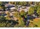 Birds eye view of wooded property with surrounding businesses and roads at 1640 Lakewood Se Ave, Atlanta, GA 30315