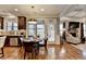 Kitchen with stainless steel appliances and a cozy eat-in dining area at 2640 Paddock Point Pl, Dacula, GA 30019