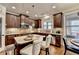 Kitchen with island, stainless appliances and granite countertops at 2640 Paddock Point Pl, Dacula, GA 30019