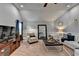 Living room with vaulted ceiling, hardwood floors, and lots of natural light at 2640 Paddock Point Pl, Dacula, GA 30019
