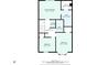 Detailed floor plan showcasing the layout of the bedrooms, bathrooms, and walk-in closet on the top level at 217 Enterprise Path, Hiram, GA 30141