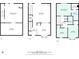 Comprehensive floor plans illustrating the layout of each floor, including the living room, kitchen, and bedrooms at 217 Enterprise Path, Hiram, GA 30141