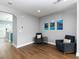 Sitting area leads to the kitchen at 2296 Whiteoak Se Dr, Smyrna, GA 30080