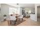 Eat-in kitchen with stainless steel appliances, modern design and window seat at 2722 Glenbriar Ne Dr, Atlanta, GA 30345