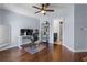 A well-lit office with hardwood floors and a sleek desk setup at 7630 Glisten Ave # 304, Atlanta, GA 30328