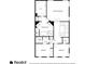 Second level floor plan with main bedroom, bath, and two additional bedrooms at 2314 English Ivy Se Ct, Atlanta, GA 30339