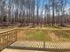 Deck with backyard views at 70 Wall St, Hampton, GA 30228