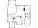 Upstairs floor plan featuring a primary bedroom, laundry room, and additional bedrooms at 70 Wall St, Hampton, GA 30228
