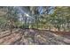 Large treed backyard with a fence and an abundance of trees at 955 Magnolia Gardens Walk, Mcdonough, GA 30253