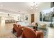 Bright, open concept living area with hardwood floors and stylish furnishings at 1045 Shepherds Ne Ln, Atlanta, GA 30324