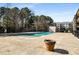 Enjoy the outdoors in the condo's clean pool, with plenty of space for sunbathing at 3400 Malone Dr # 110, Atlanta, GA 30341