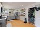 Modern kitchen with stainless steel appliances and a pantry, perfect for cooking and entertaining at 6510 Akins Way, Cumming, GA 30041