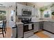 Well-appointed kitchen with stainless steel appliances, granite countertops, and natural light, perfect for culinary enthusiasts at 6510 Akins Way, Cumming, GA 30041