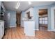 Well-lit kitchen with stainless steel appliances and island at 104 Providence Dr, Carrollton, GA 30116