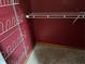 Interior view of closet showing shoe and clothing racks at 92 Indian Lake Ct, Hiram, GA 30141