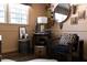 Comfortable home office with a chair, table, and decor at 4323 E Durham Cir, Stone Mountain, GA 30083