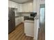 Modern kitchen with stainless steel appliances and granite countertops at 2041 Olive Springs Se Rd, Marietta, GA 30060