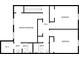 Upstairs floor plan showing the primary bedroom, 2 bedrooms and 3 baths at 4958 Meadow Ln, Marietta, GA 30068