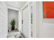 Bright entryway features a gray tiled floor, white trim, and stylish accents at 3776 Powers Ferry Nw Rd, Atlanta, GA 30342