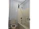 Modest bathroom with a bathtub and shower combination at 5685 Mccoy Nw Rd, Acworth, GA 30101