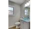 Bathroom features modern vanity with vessel sink at 1083 Stoney Creek Ln, Austell, GA 30168
