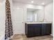 Bathroom features granite counters and updated hardware at 382 Daffodil Dr, Temple, GA 30179