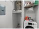 Laundry area featuring a new washer and dryer at 2700 Pine Tree Ne Rd # 1211, Atlanta, GA 30324