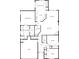 Open-concept layout featuring living room, kitchen, bedrooms and bathrooms, perfect for modern living at 1832 Glenwood Ln, Snellville, GA 30078