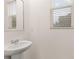 Bathroom with a single sink and mirror at 464 Reflection Dr # 22, Stockbridge, GA 30281