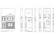 Detailed floor plan showcases the home's layout, including dimensions and room configurations for easy visualization at 464 Reflection Dr # 22, Stockbridge, GA 30281