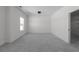 Neutral bedroom featuring a ceiling fan, neutral paint, and plush carpeting at 115 River Meadow Ln, Social Circle, GA 30025