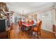 Inviting dining room with hardwood floors, a wooden table, and traditional decor at 1198 Seminary Dr, Marietta, GA 30064