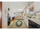 Functional kitchen with white cabinets, tile countertops, and vintage-style appliances at 1198 Seminary Dr, Marietta, GA 30064