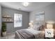 Cozy bedroom with a comfortable bed, soft lighting, neutral decor, and a serene ambiance at 1579 Eastern Sunrise Ln, Decatur, GA 30034
