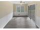 Bright dining room featuring a sliding glass door to the outdoor patio at 7648 Mount Zion Blvd, Jonesboro, GA 30236
