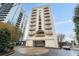 Modern apartment building with wrap around balconies and plenty of parking at 2161 Peachtree Ne Rd # 508, Atlanta, GA 30309