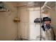 Walk-in closet features shelving, hanging racks, and ample space for clothing storage at 2161 Peachtree Ne Rd # 508, Atlanta, GA 30309