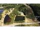 Aerial view of the property with ponds and beautiful wooded acreage at 9180 Shiloh Dr, Villa Rica, GA 30180
