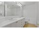 Bathroom with double sink vanity, mirror and ample storage at 4100 Paces Se Walk # 2205, Atlanta, GA 30339