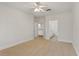 Light-filled bedroom with access to an ensuite bathroom and closet at 4100 Paces Se Walk # 2205, Atlanta, GA 30339