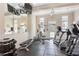 Well-equipped gym features state-of-the-art equipment and mirrored walls at 4100 Paces Se Walk # 2205, Atlanta, GA 30339
