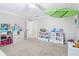 Spacious bedroom provides carpeted floors, bright light and ample room for activities at 828 Guinevere Sw Way, Lilburn, GA 30047