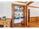 Organized pantry space with shelving, ideal for storage and easy access to essentials at 828 Guinevere Sw Way, Lilburn, GA 30047