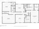 Floor plan of the second level showing bedrooms, bathrooms, an office, closet space, and stairwells at 828 Guinevere Sw Way, Lilburn, GA 30047