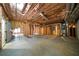 Spacious unfinished basement framed and insulated with rough in's for utilities at 111 Carter Ln, Canton, GA 30115