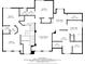 Upstairs floor plan featuring bedrooms, bathrooms, walk in closets, and a sitting room at 918 Fox Hollow Way, Marietta, GA 30068