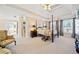 This main bedroom is spacious with a sitting area and connects to the main bathroom suite at 918 Fox Hollow Way, Marietta, GA 30068