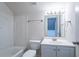 Standard bathroom with a shower-tub combo and a vanity sink at 966 Westmoreland Nw Cir, Atlanta, GA 30318