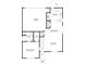First floor layout includes garage, laundry, kitchen, nook, bathroom, living room, porch, and Primary bedroom with bath at 966 Westmoreland Nw Cir, Atlanta, GA 30318